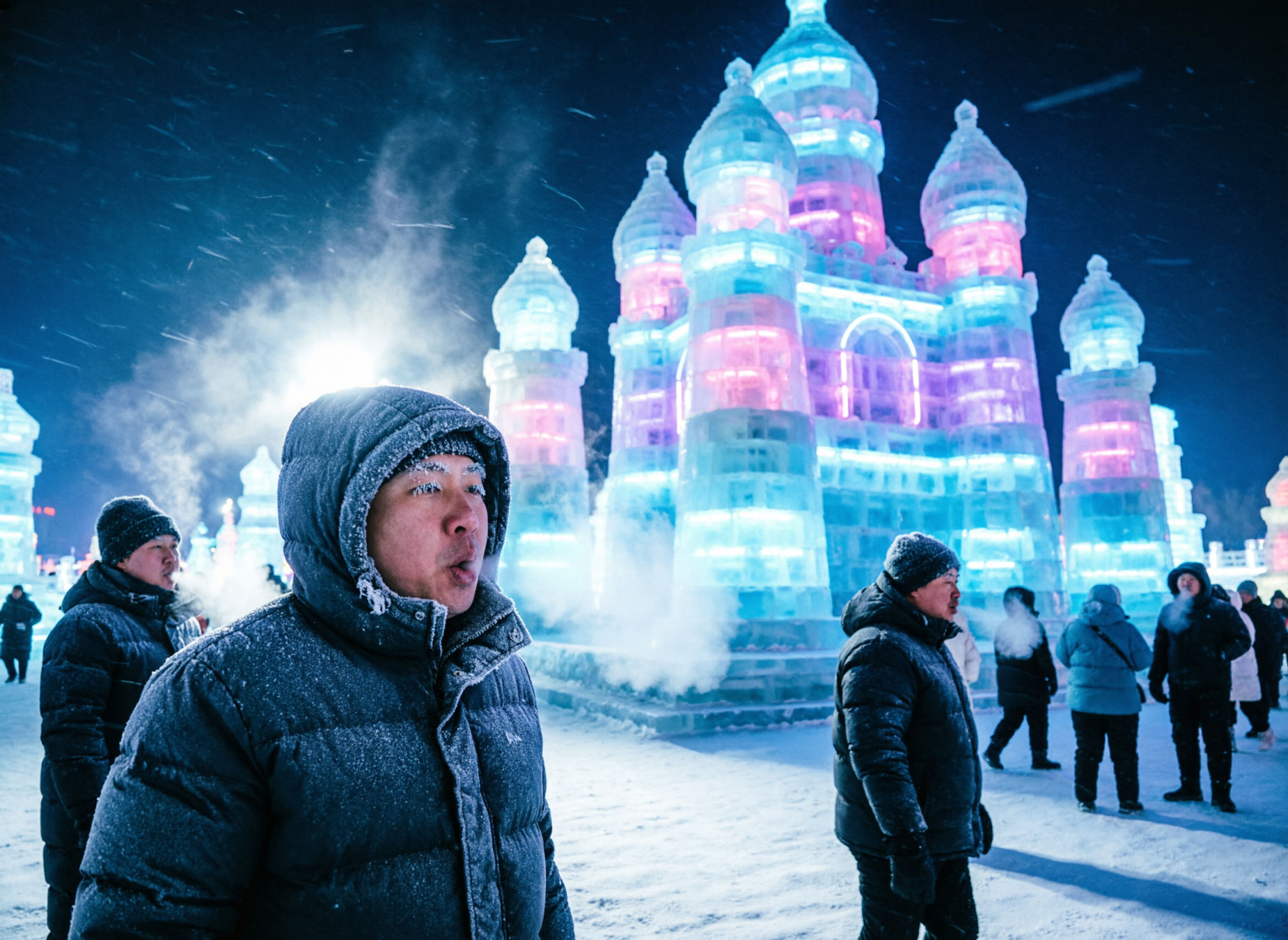 Климат север зима